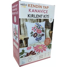 Hello Crafts Kanaviçe Nakışı Kırlent Kiti Ky-01