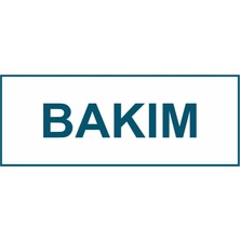 Ferizli Reklam Bakım Kapı Isimliği Yönlendirme Levhası - Iş Güvenliği Levhaları – Uyarı ve Ikaz Tabelaları (25X10 Cm)