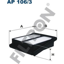 Filtron Fıltron Hava Fıltresı Honda Jazz 1.2-1.4 02-