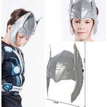 Pandoli Halloween Sert Plastik Avenger Thor Maskesi Çocuk Boy 18X24 cm