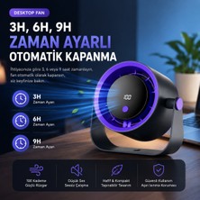 Tarçın Turbo Mini Fan 199 Kademeli Dijital Göstergeli Şarjlı Katlanabilir El Vantilatörü