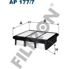 Filtron Fıltron Hava Fıltresı Kıa Ceed Hb 1.4-1.6-2.0 06--> Pro Ceed Hb 1.4-1.6-2.0 08--> Hyundaı I30 1.4-1.6-2.0-