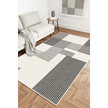 West Home Makinede Yıkanabilir Kaymaz Taban Leke Tutmaz Dijital Salon Halısı Mutfak Halısı Kilim ve Yolluk