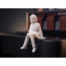 3D Baskı Zamanı Özel Tasarım Anime Figür - Koleksiyonluk 3D Baskı Dekoratif Masaüstü Biblo