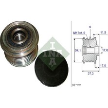 Ina Alternatör Kasnağı Rulmanlı Scudo 2.0 DMTJ-ULYSSE-C4-C5-C8-P308-P407-PARTNER-BERLINGO 1.6-2.0hdı