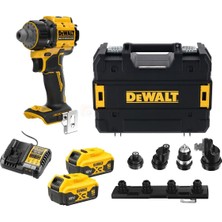 Dewalt DCD803P2T 18V Kömürsüz Çok Başlıklı Matkap Multiset 