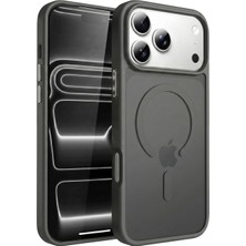 Ps iPhone 17 Pro Max Mist Serisi Magsafe Kılıf - Gri