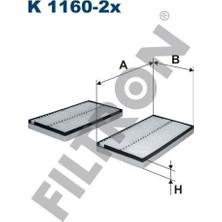 Filtron Fıltron Polen Fıltresı W E60-E60 LCI-E61-E61 LCI-E63-E63 LCI-E64-E64 Lcı 03-10