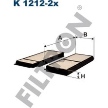 Filtron Fıltron Polen Fıltresı Mazda  3 1.4-1.6-2.0 03-