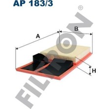 Filtron Fıltron Hava Fıltresı Vw Golf V- Golf Plus 1.416V / Golf Vı 1.4 Skoda Fabia I-Iı 1.4-1.6/16V 06-14 Seat Cord