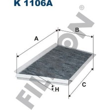 Filtron Fıltron Karbonlu Polen Fıltresı Mercedes (W203C203) C160-C180-C200 00-07
