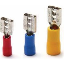 Gwest Dişi Faston Tip Izoleli Kablo Uçları 0.8 x 6.35 Gfd - 5638 4,00-6,00 mm