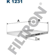 Filtron Fıltron Polen Fıltresı Kıa Cerato I(Ld) 2005- Sorento Iı(Xm) 2010-