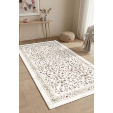 West Home Makinede Yıkanabilir Kaymaz Taban Leke Tutmaz Salon Halısı Mutfak Halısı ve Kesme Yolluk