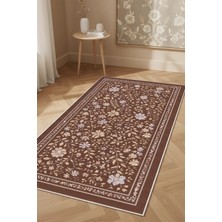 West Home Makinede Yıkanabilir Kaymaz Taban Leke Tutmaz Salon Halısı Mutfak Halısı ve Kesme Yolluk