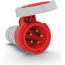 Tem Trifaze Erkek Fiş Kilitli IP67  5*63A