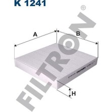 Filtron Fıltron Polen Fıltresı Peugeot 4007 2.0-2.2hdi-2.4 07- 4008  2012- Cıtroen C4 Aircross 2012- Mıtsubıshı Asx