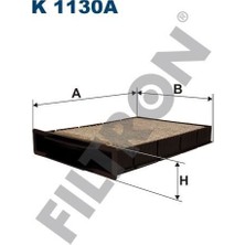 Filtron Fıltron Karbonlu Polen Fıltresi Renault Megane Iı (Kasalı)(Kırılmayan Tip)