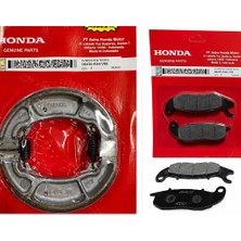 Honda  Pcx 2021 - 2025 Orjinal Ön Balata + Arka Balata Takım Pcx