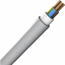 Öznur Antigron Kablo Nvv (Nym) 3*1,5 Mm2