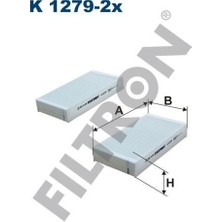 Filtron Fıltron Polen Fıltresi Honda Hr-V I 1.6 16V (04/99 - 09/05) 77KW(105PS/HP) - 1590CC - MOT.D16A, D16W1