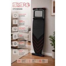 Esero Mabel Crome CM930 Ütü  Masası Katlanabilir Geniş Yüzeyli Metal Gövdeli