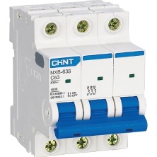 Chint Otomatik Sigorta C Tipi 3*25A 4.5ka NXB-63S Serisi