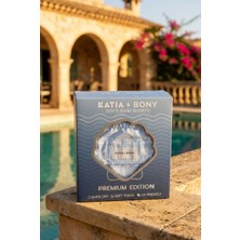 Katia & Bony Erkek Çocuk Mediterranean Premium Kutulu Deniz Kabuğu Desenli Mavi Deniz Şortu