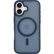 Ps iPhone 17 Mist Serisi Magsafe Kılıf - Lacivert