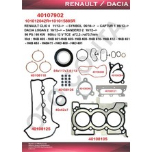 Oto Conta Otoconta Full Takım Conta Teflon Kecelı Renault Clıo Iv 0.9 12 V Tce H4B 400 - 408 - 410