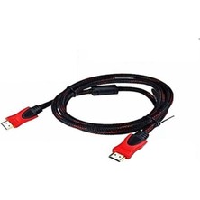 TSE HDMI Kablo 1,5mt Altın Uçlu Örgülü