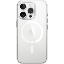 Ps iPhone 16 Pro Clear Serisi Magsafe Kılıf - Şeffaf