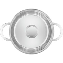 Henckels By Zwilling Tencere ve Tava Seti, 5-Parça | Yuvarlak | 18/10 Paslanmaz Çelik