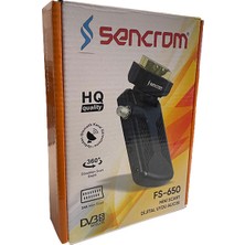 Sencrom FS-650 Scart Mini Uydu Alıcısı