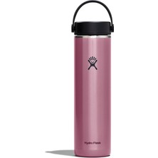 Hydro Flask Lightweight Hafif Seri Geniş Kapak Termos 710 ml (24 Oz) - Tourmaline Pembe