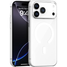 Ps iPhone 17 Pro Max Clear Serisi Magsafe Kılıf - Şeffaf