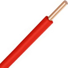 Hünka Nya Kablo 4 Mm2 H05V-7V-U Kırmızı