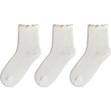 QUALITY WALKING Monochrome Series Soket Çorap 3'lü Set