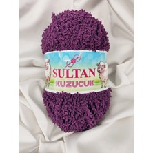 Sultan Kuzucuk Anakuzusu Mürdüm El Örgü Ipi 100GR. (1 Adet) - Renk: 716