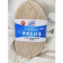 Sultan Peluş Bej El Örgü Ipi 100GR. 120MT.(1 Adet) - Renk: 2264