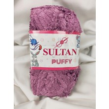 Sultan Puffy Mürdüm El Örgü Ipi 100GR. 100MT.(1 Adet) - Renk: 1256