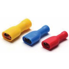 Gwest Tam Izoleli Dişi Faston Tip Kablo Uçları 0.8 x 6.35 GFFD-5638 4,00-6,00 mm