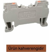 Onka Ray Klemens Yay Baskılı Opk-2.5mm Kahverengi
