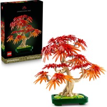 Lego® Botanicals Japon Kirmizi Akçaagaç Bonsai Agaci 10348 - Yetiskin Bitki Severler Için Bitki Modeli Yapim Seti (474 Parça)