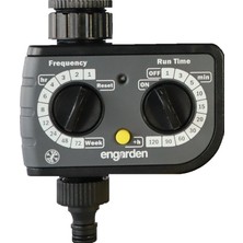 Engarden WT-218 Mekanik Musluk Tipi Zamanlayıcı Dayanıklı Yapı ile Bahçe Bakımında Kullanım İçin