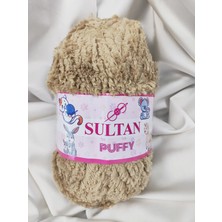 Sultan Puffy Bej El Örgü Ipi 100GR. 100MT.(1 Adet) - Renk: 1232