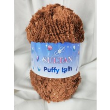 Sultan Puffy Işıltı Taba El Örgü Ipi 100GR. 100MT.(1 Adet) - Renk: 1749