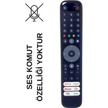 Electroon Tcl Android LED Tv Kumanda Web Tuşlu RC833 Gub1 - Ses Komutsuz