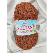 Sultan Kuzucuk Anakuzusu Çikolata Kahve El Örgü Ipi 100GR. (1 Adet) - Renk: 736