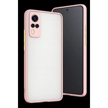 Nerm Vivo Y53S Kılıf Montreal Kapak - Pembe